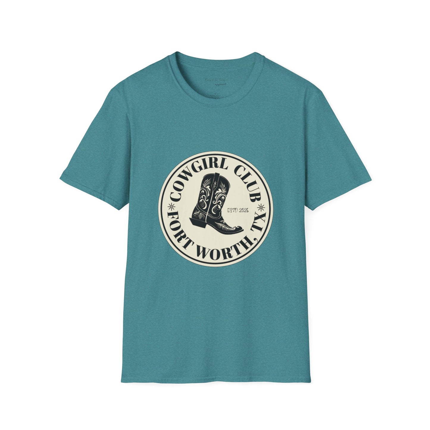 Cowgirl Club Round Graphic T-Shirt