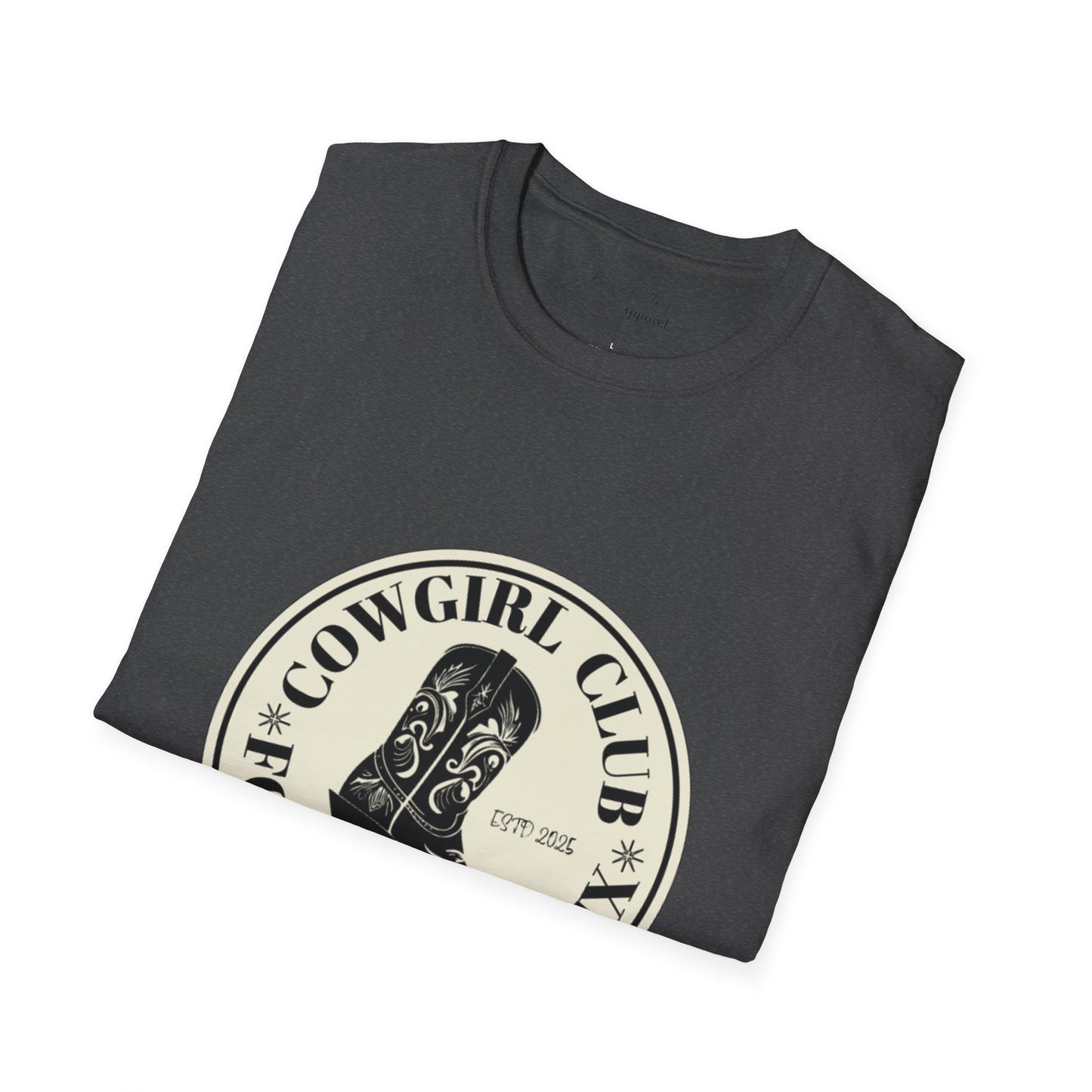 Cowgirl Club Round Graphic T-Shirt