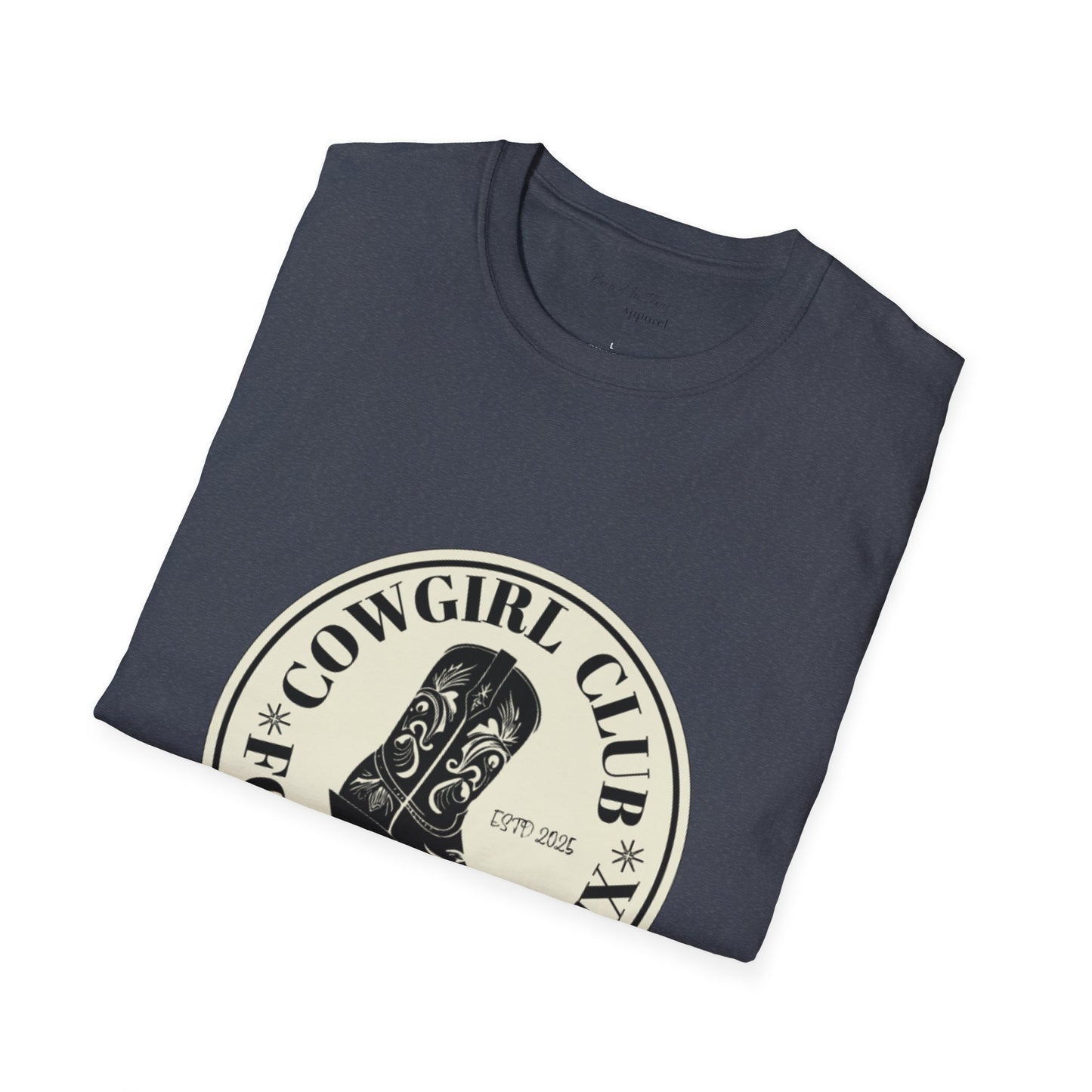 Cowgirl Club Round Graphic T-Shirt