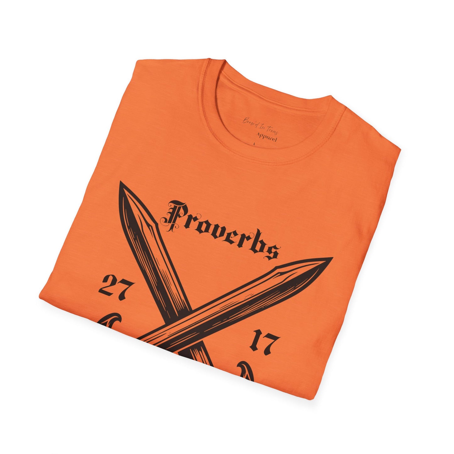 Kingdom Club Unisex Proverbs 27:17 T-Shirt