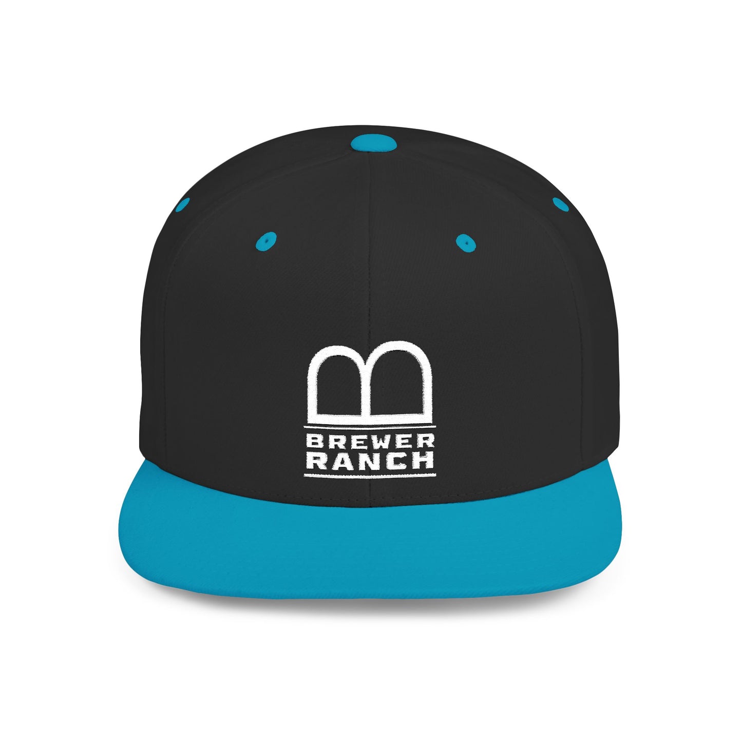 Brew'd In Texas Brewer Ranch Flat Bill Snapback Cap