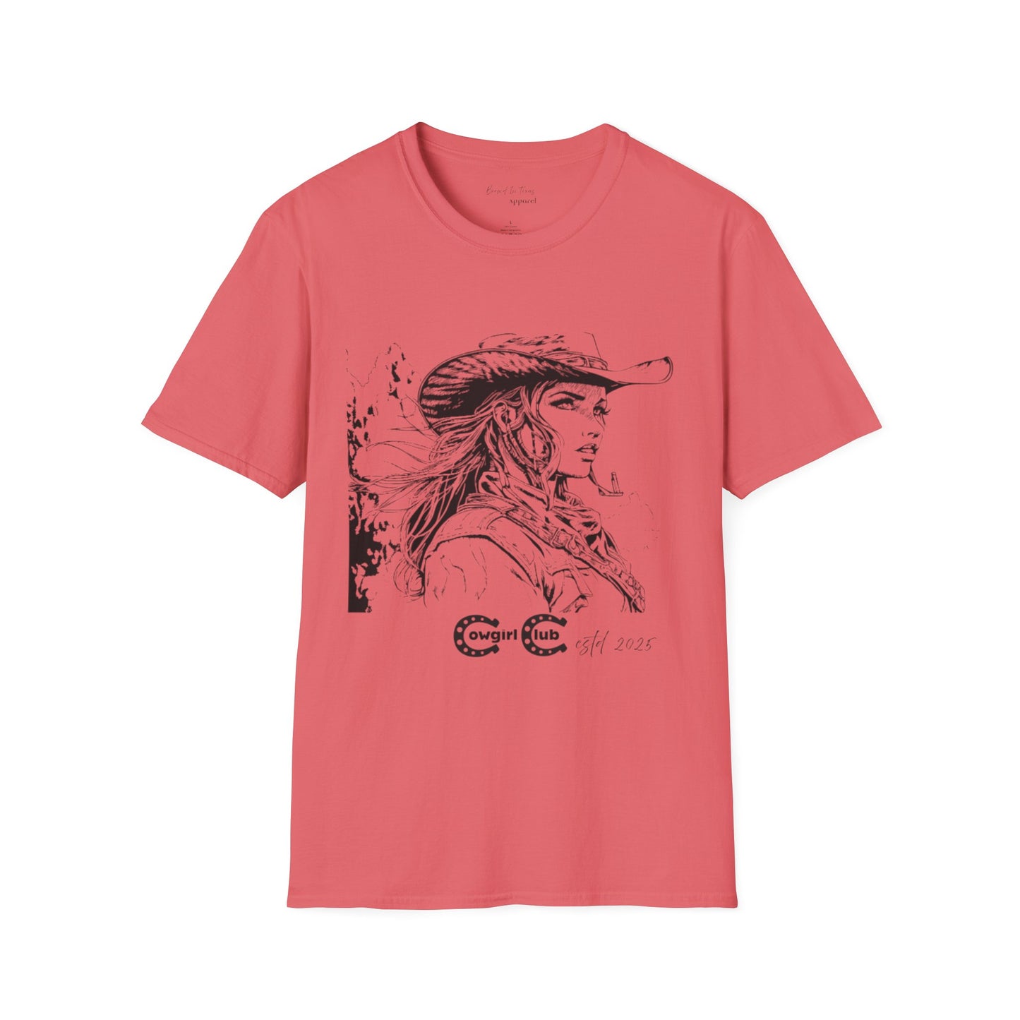 Cowgirl Club Unisex Softstyle T-Shirt