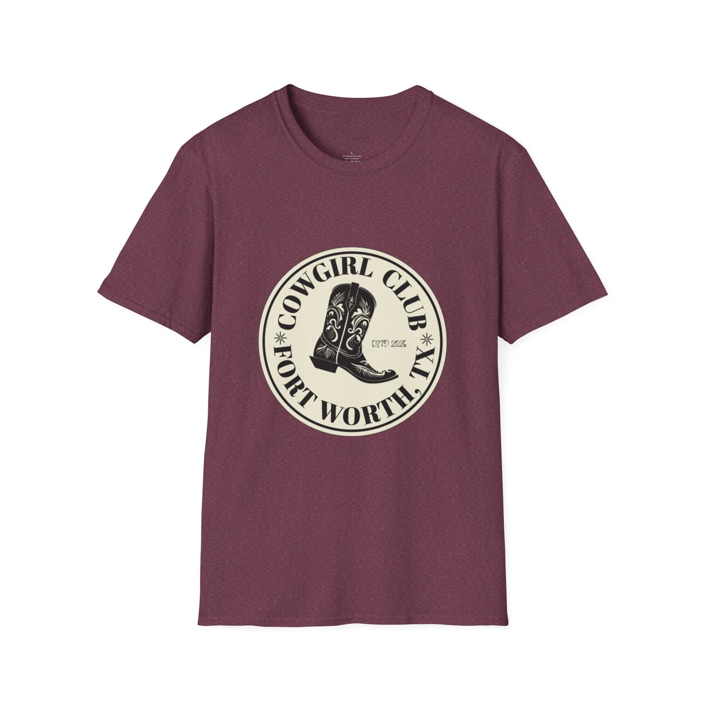 Cowgirl Club Round Graphic T-Shirt