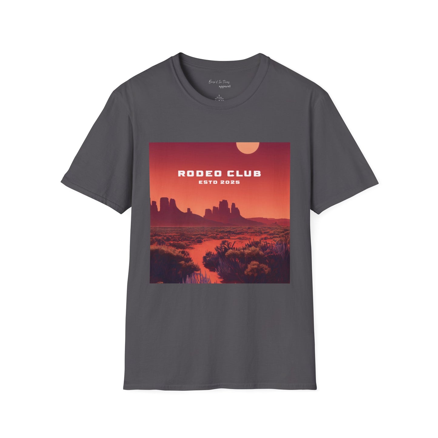 Rodeo Club Unisex Softstyle Vintage Sunset T-Shirt