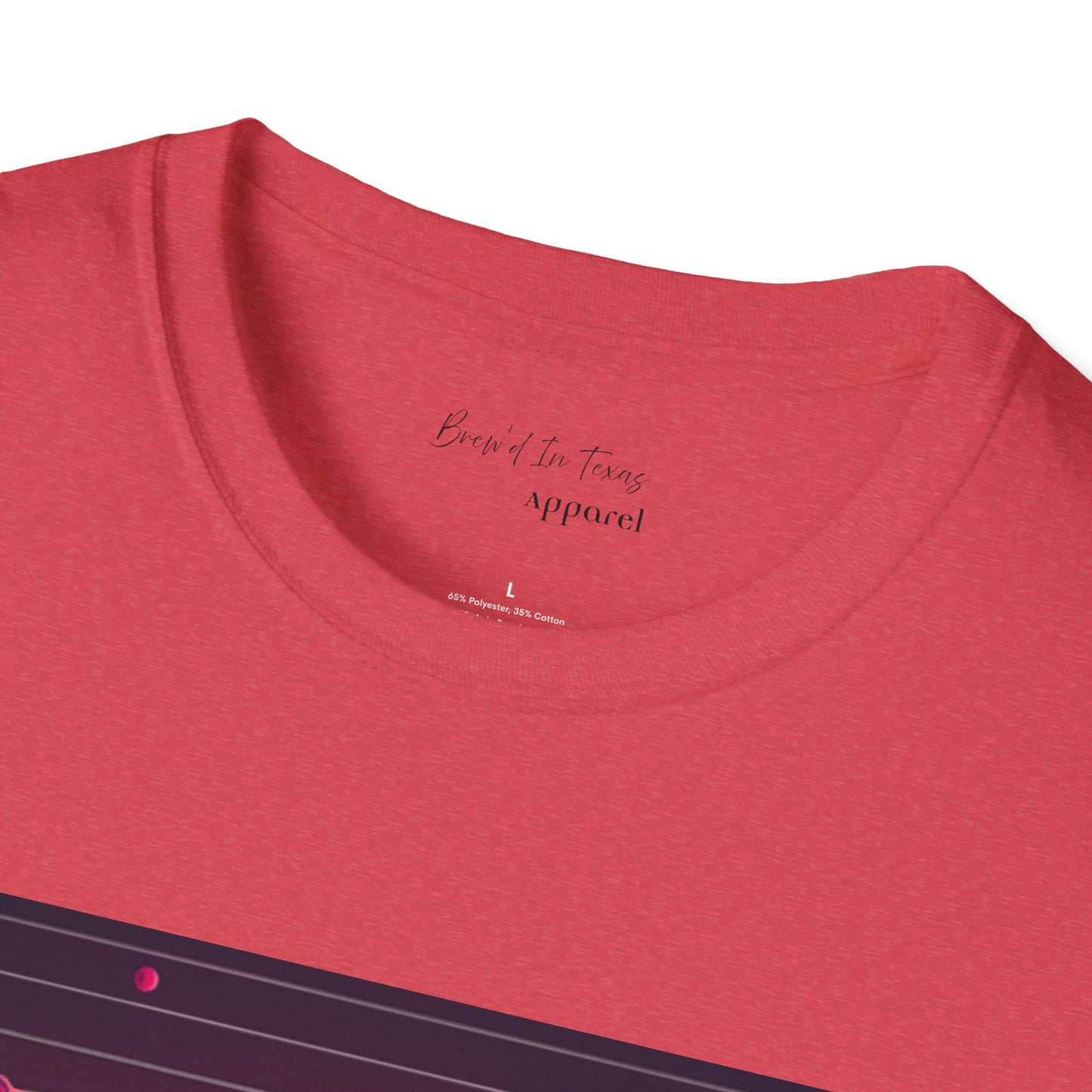 Kingdom Club Isaiah 41:10 Unisex Softstyle T-Shirt - Vibrant Mountain Design
