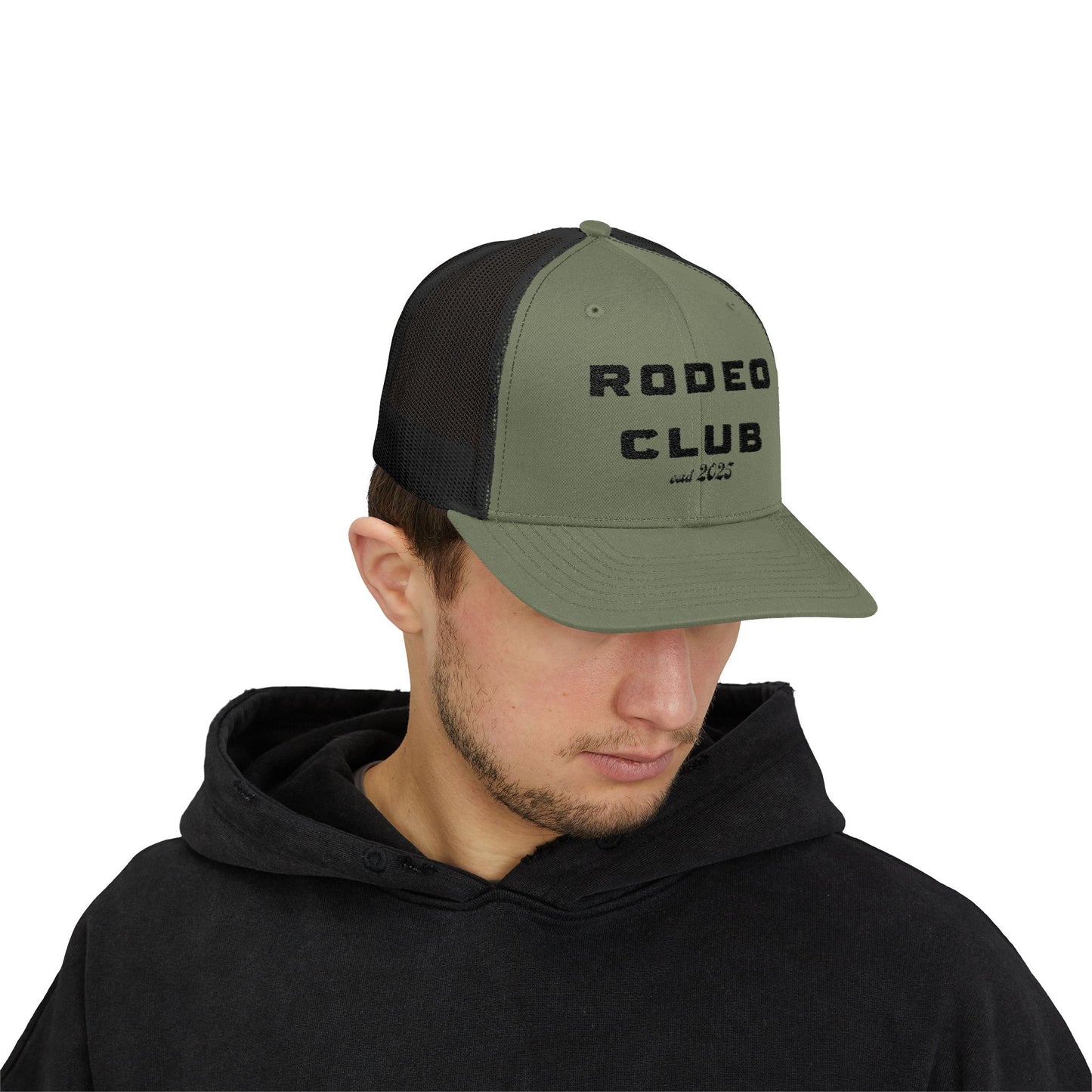 Rodeo Club Snapback Trucker Cap