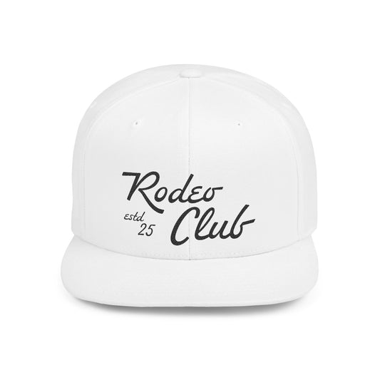 Rodeo Club Flat Bill Snapback Hat